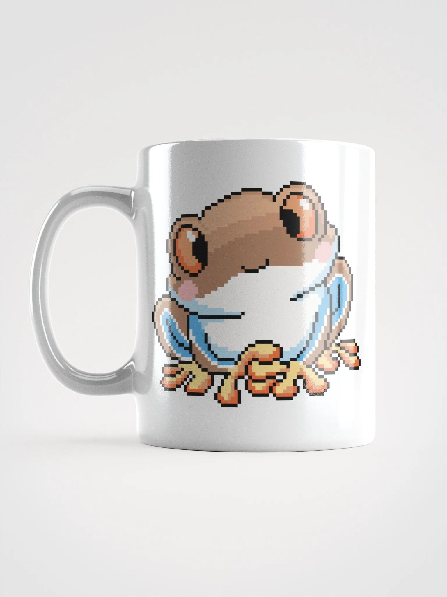 Brown Rip the Frog White Glossy Mug product image (1)