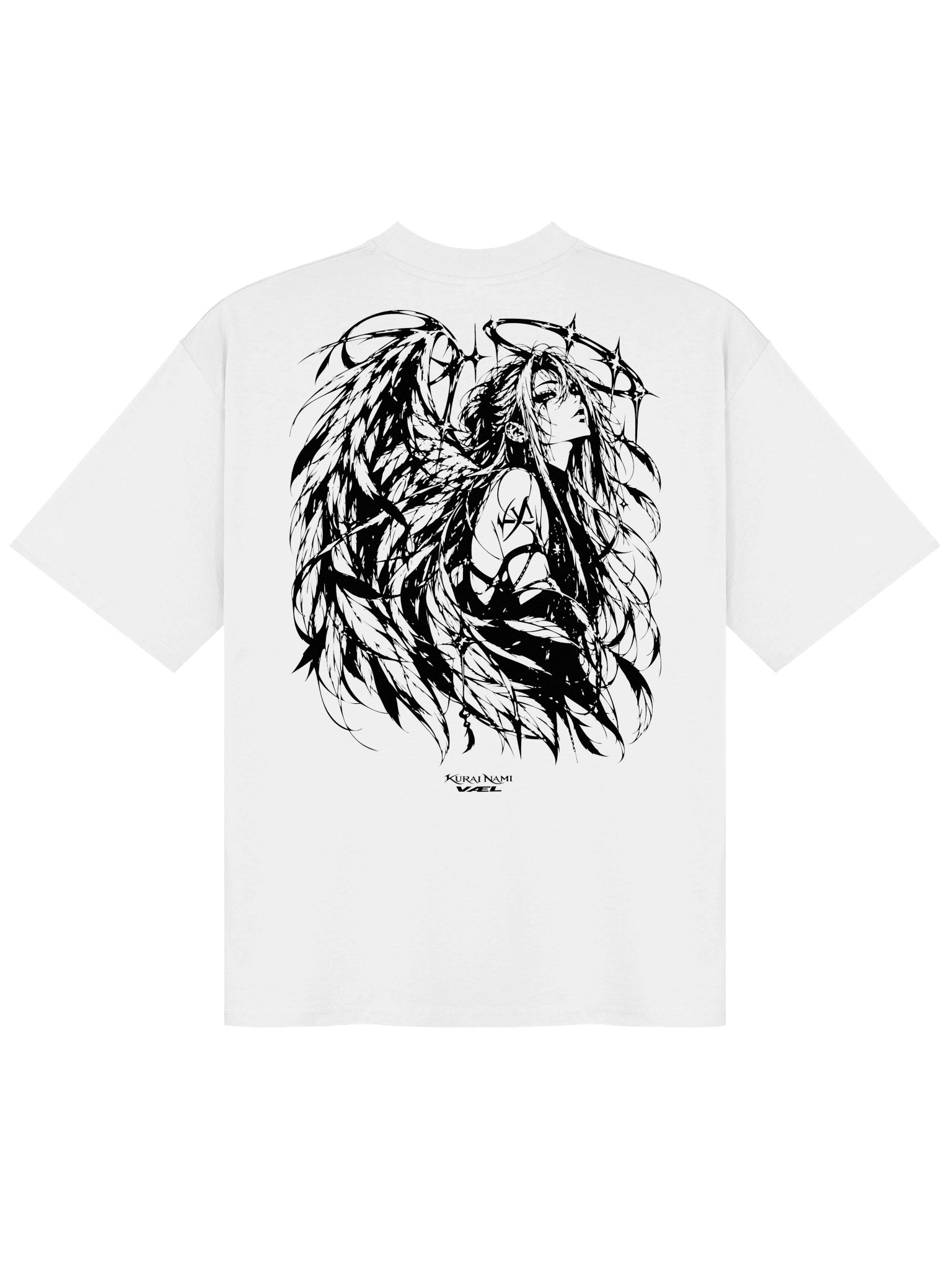 AURELIS - Unisex Organic Oversized T-Shirt - Kurai Black product image (4)