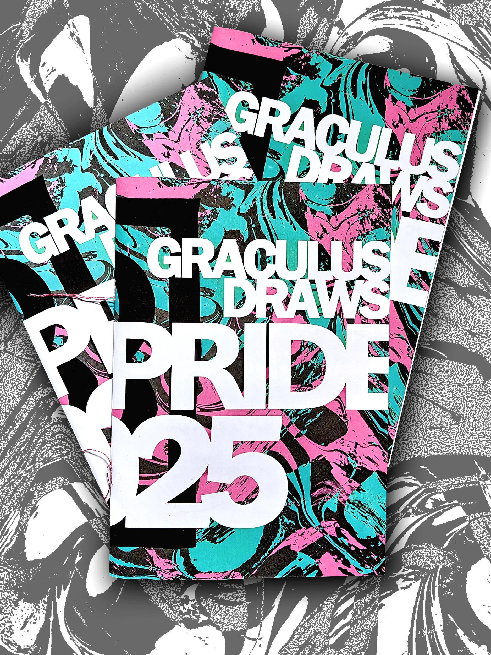 GRACULUS DRAWS PRIDE 2025 Zine product image (1)