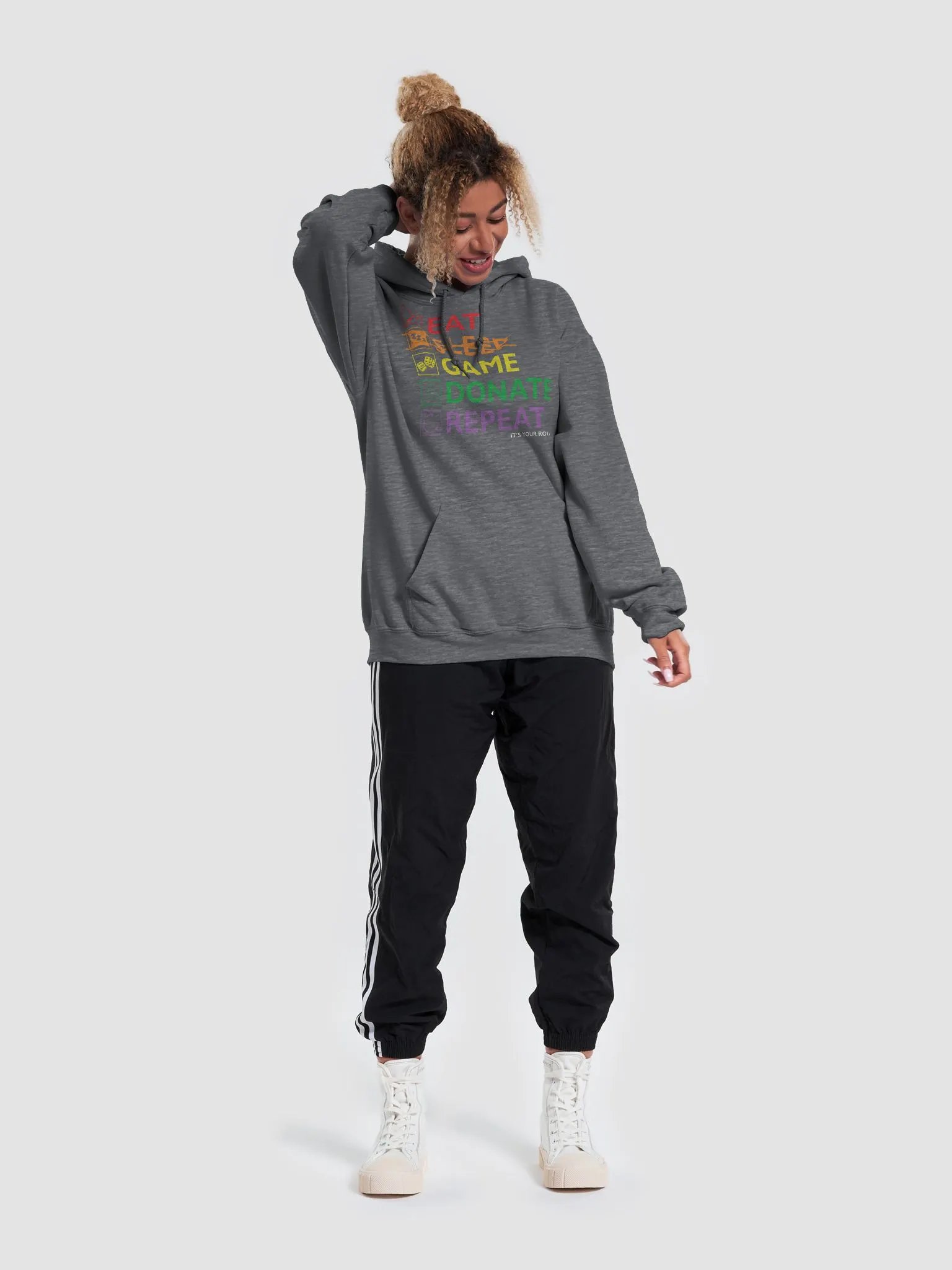 Eat Game and Donate to Extra Life Hoodie product image (23)