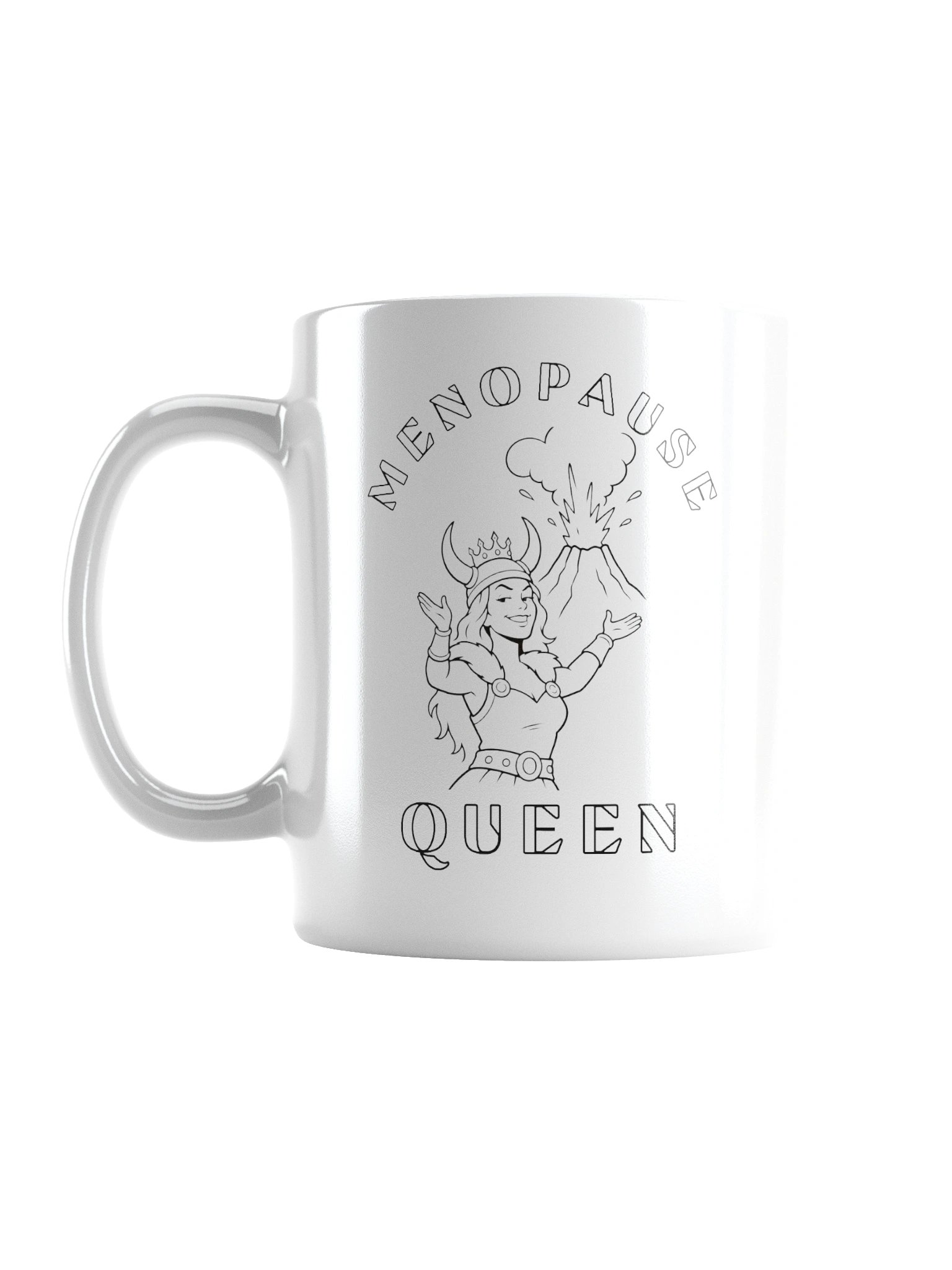 Valkyrie Menopause Queen Mug product image (1)