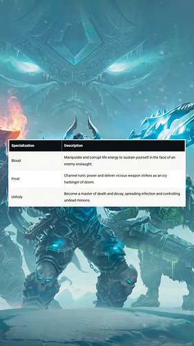 D&D X WoW DEATH KNIGHT DETAILS! Runeforging, Oath of the Ebon Blade, and more details about the new Death Knight in Dungeons ...