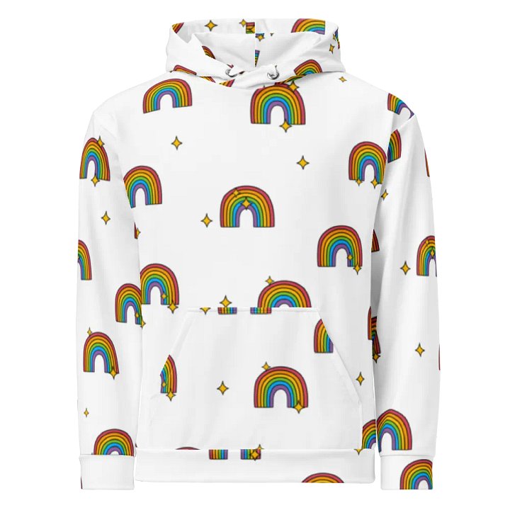 Rainbow Starlight Recycled Hoodie product image (1)