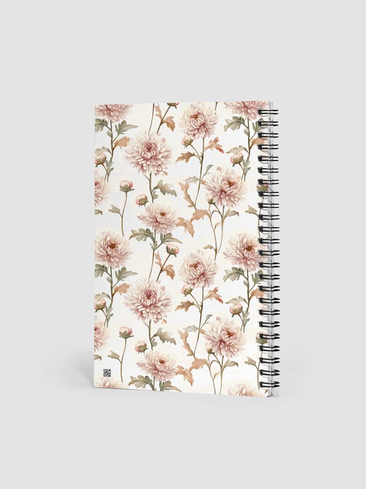Chrysanthemum Spiral Notebook product image (2)
