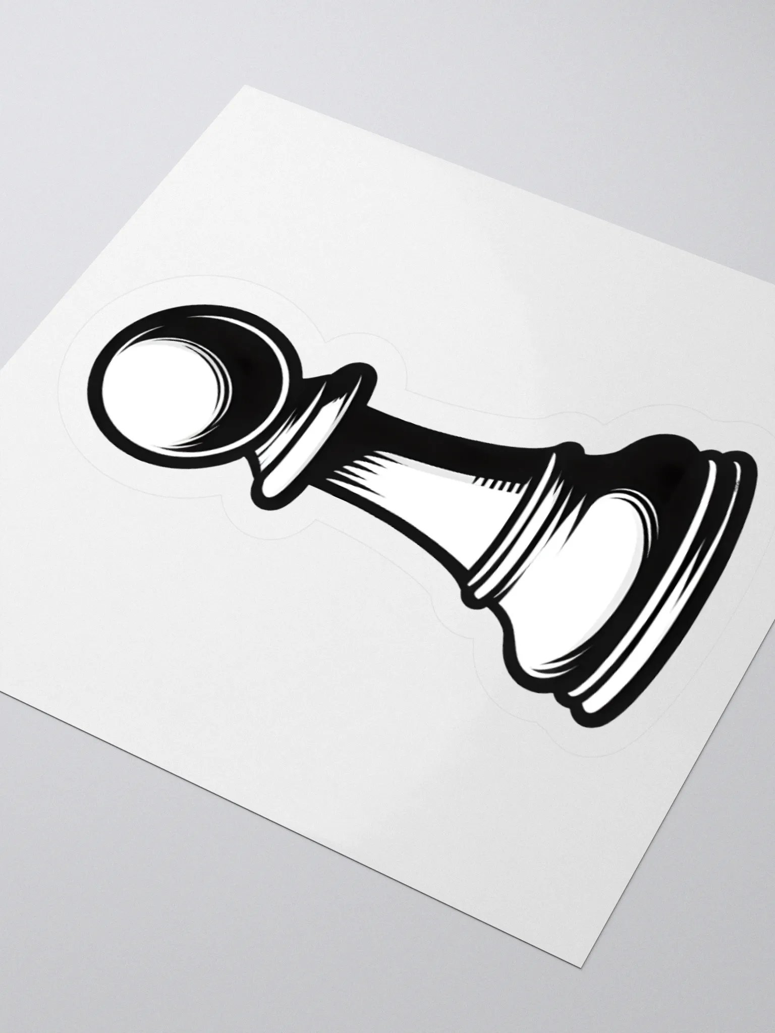 Classic Chess Pawn Piece sticker product image (8)