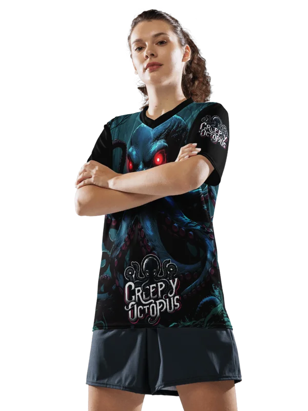 LIMITED EDITION - CNX Core All-over print Unisex Tee — Creepy Octopus 001 product image (4)