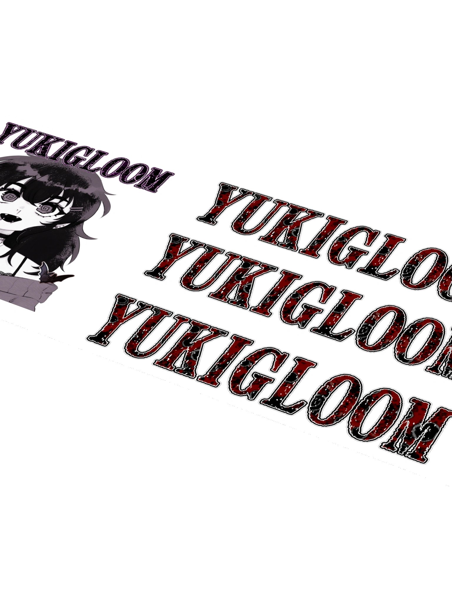 YUKIGLOOM STICKER SHEET product image (4)