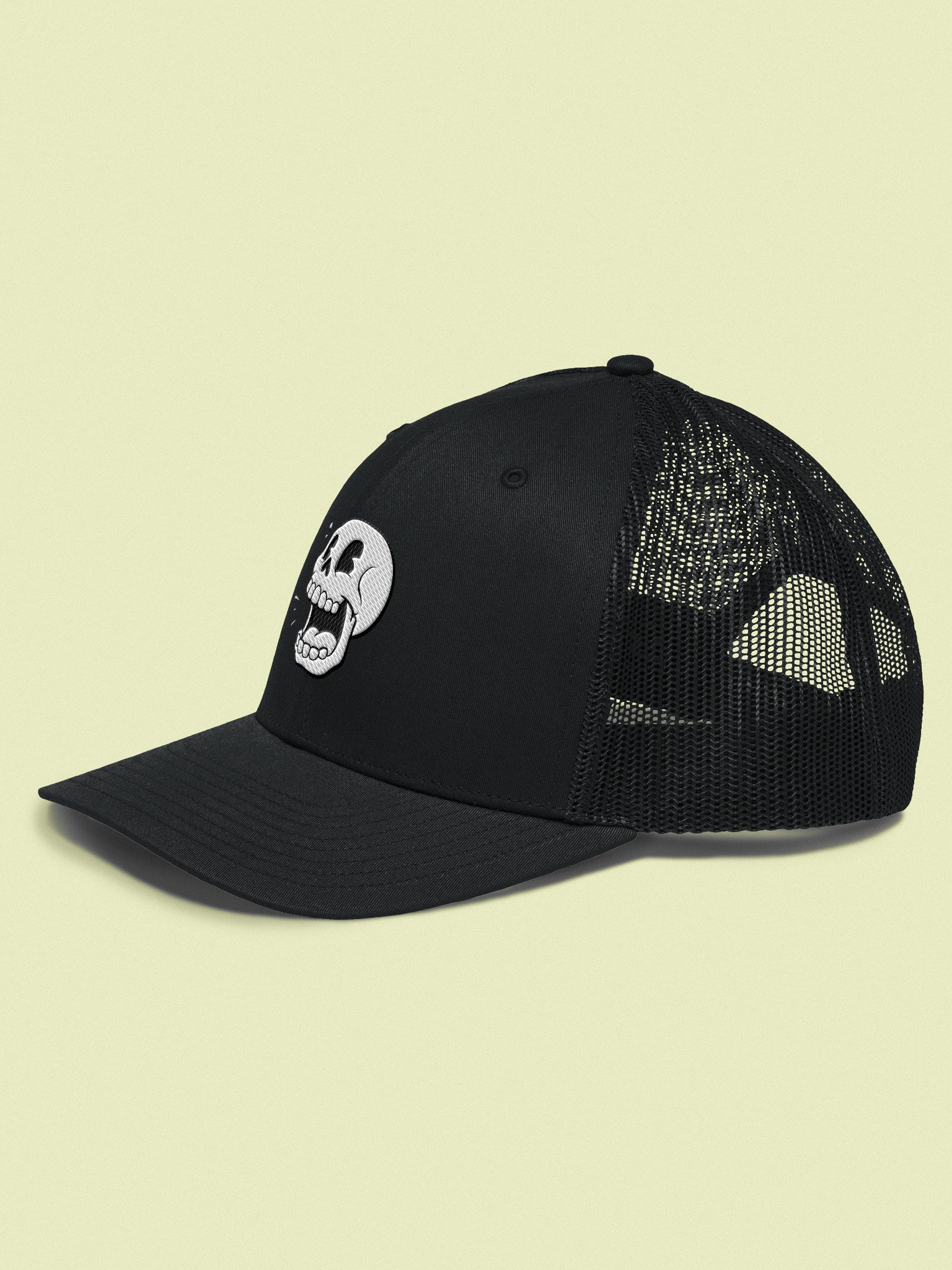 Laughing Skull Trucker Hat product image (2)