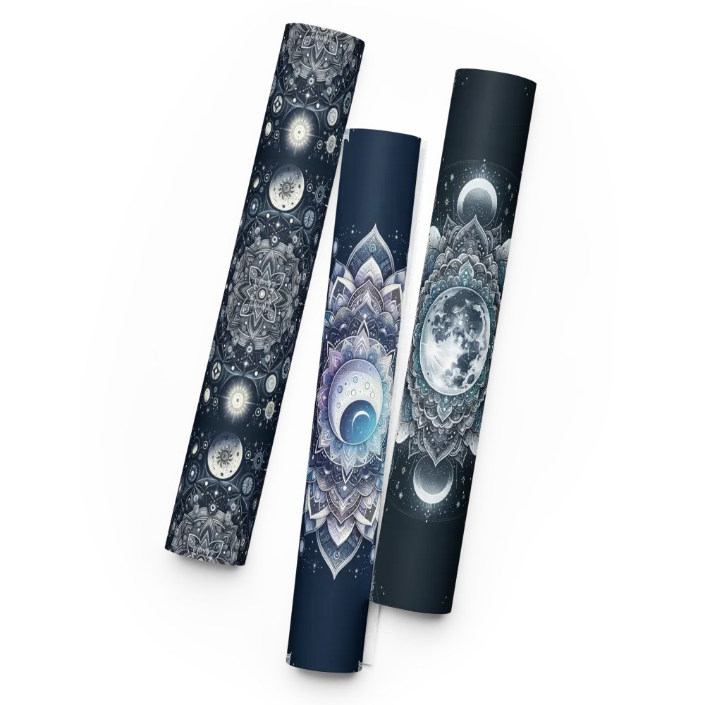 Wrapping Paper Sheets (3): Lunar product image (5)