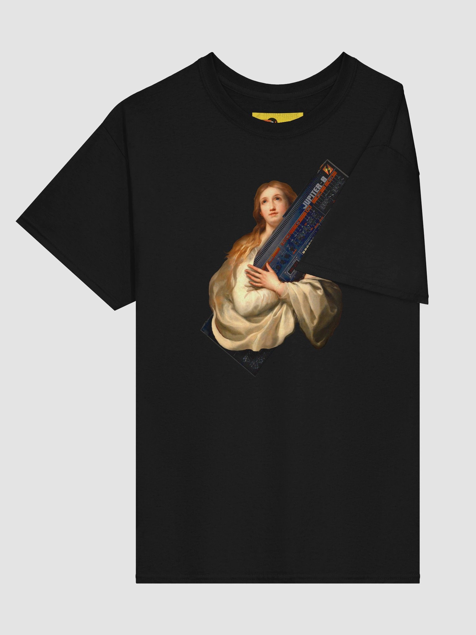 The Immaculate Jupiter Conception (JuPiter 8 Tribute) by Frank Fonik, Techno EDM Unisex t-shirt product image (4)