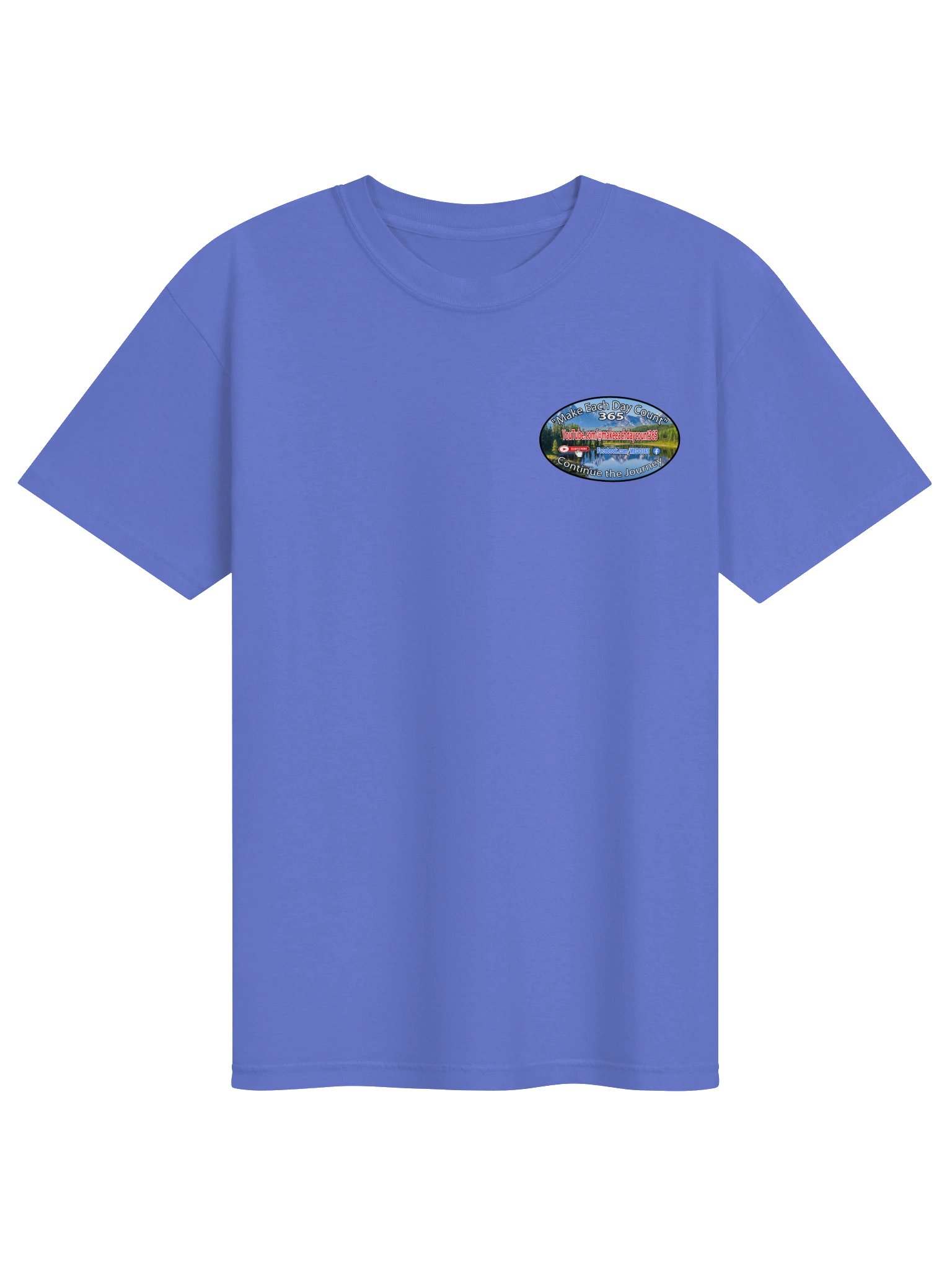 Official Make Each Day Count 365 T-Shirt (Front and Back) product image (1)