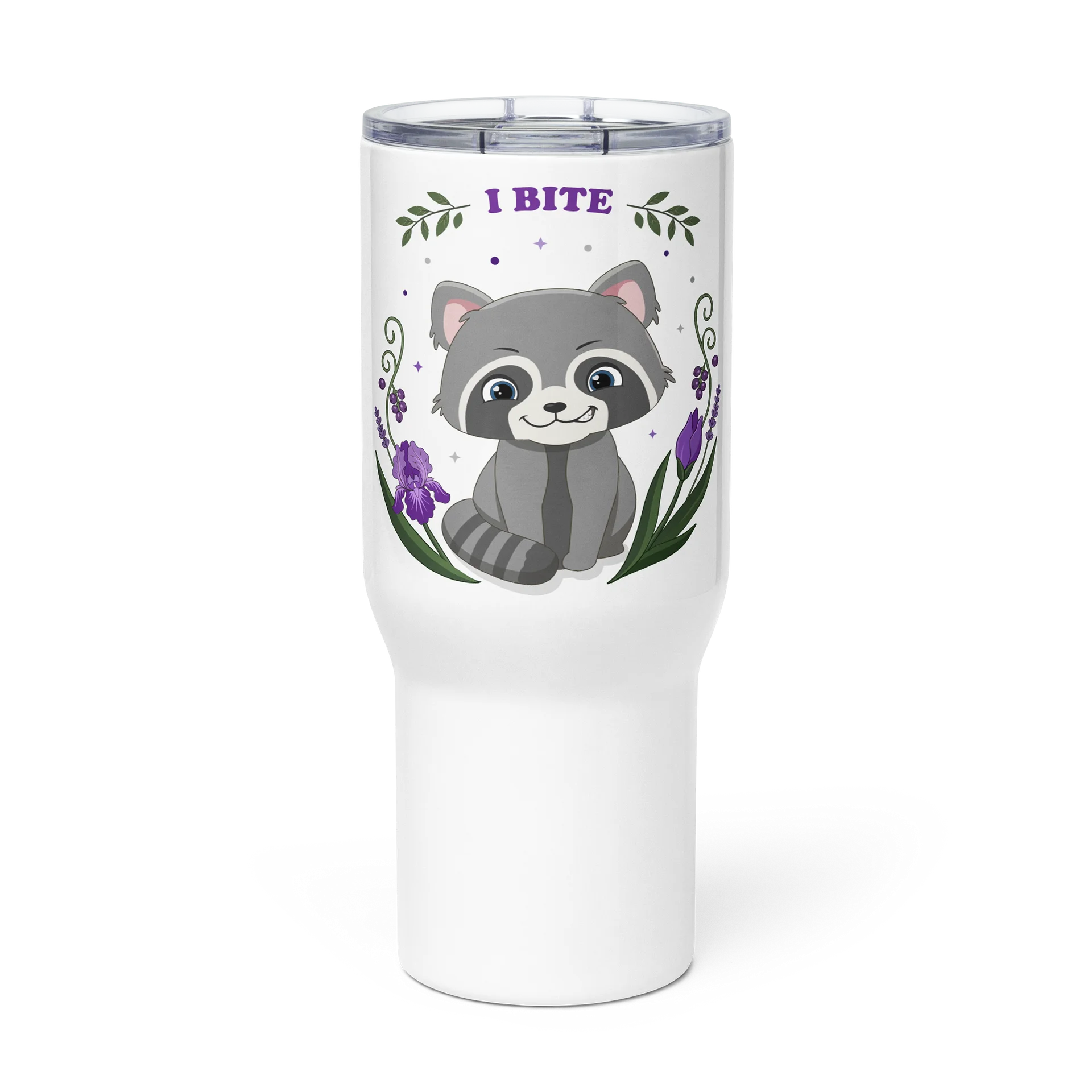 I Bite Raccoon Travel Mug product image (1)