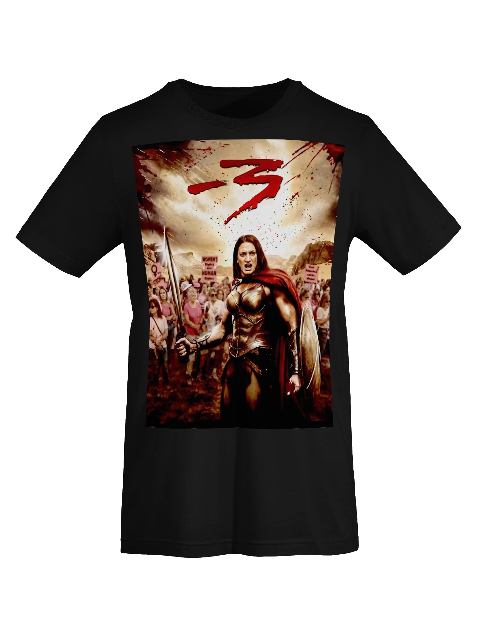 Minus 3 Spartan Warrior Parody IYKYK Tee product image (25)