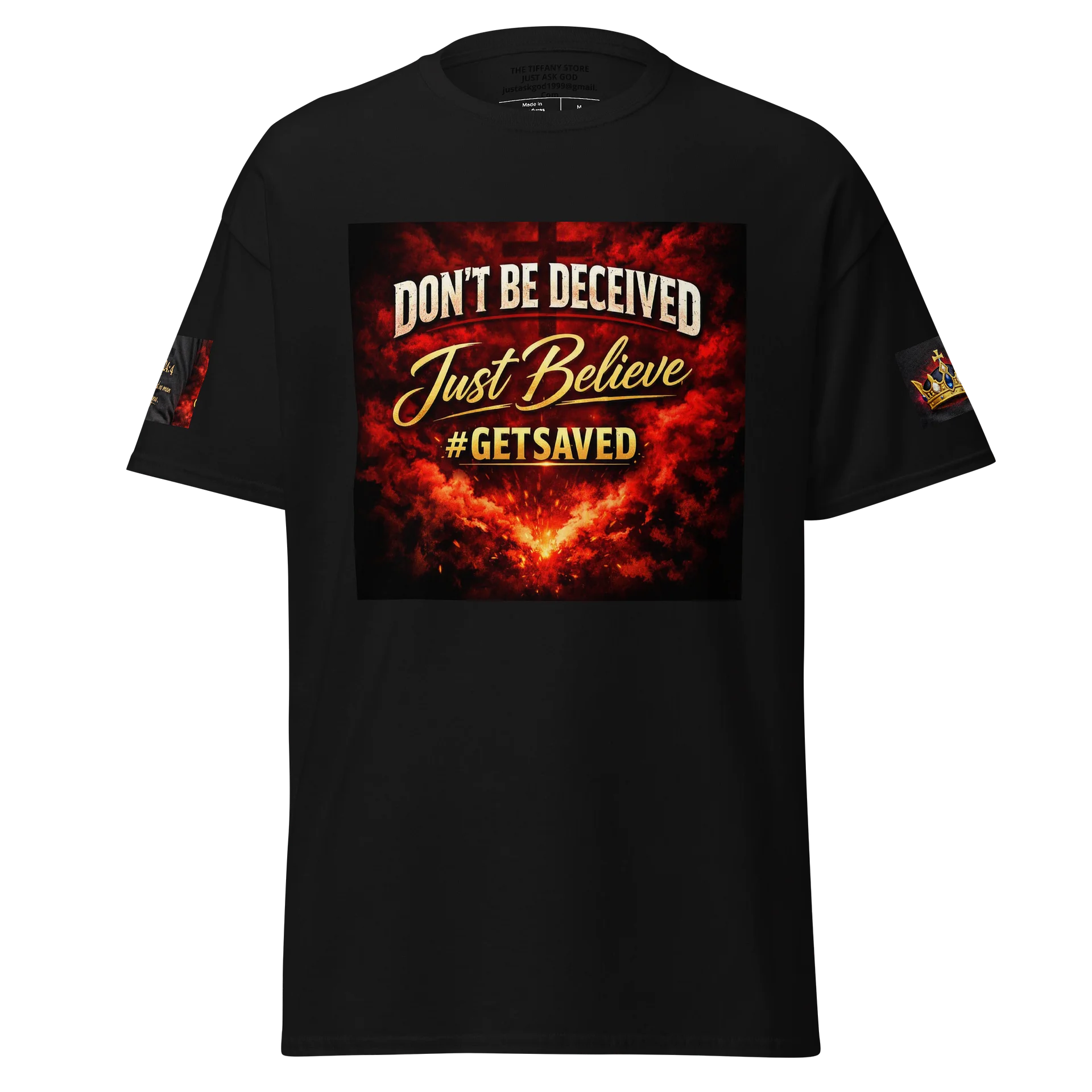 Don’t Be Deceived Faith Tee product image (1)