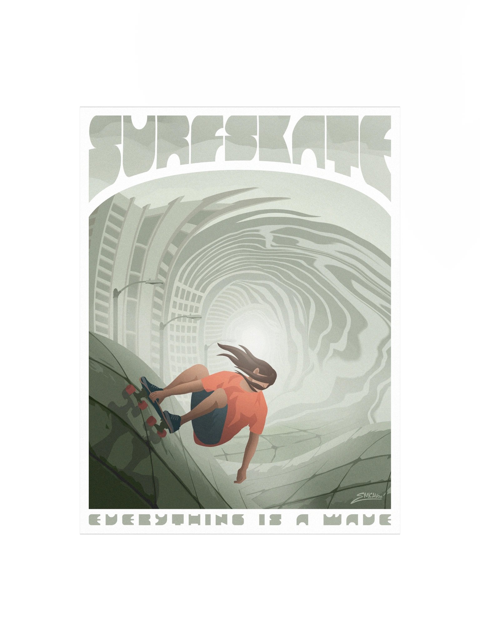 Everything Is A Wave - Print product image (2)