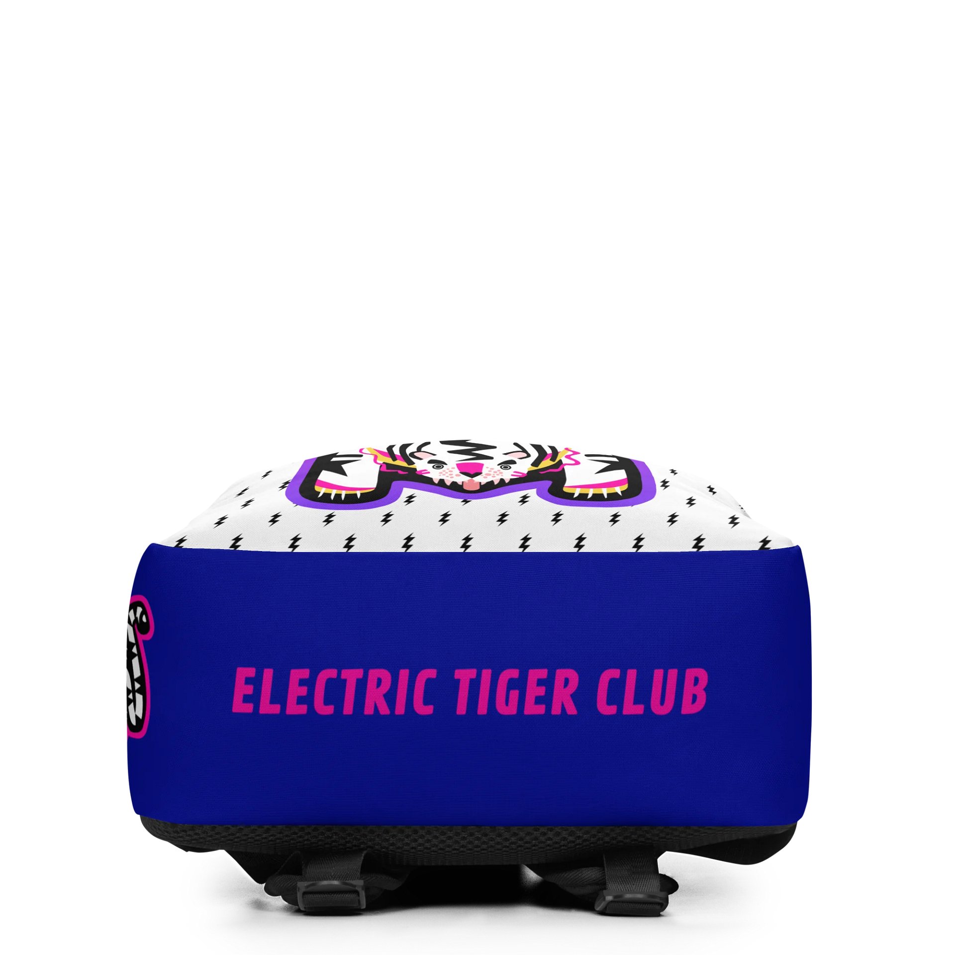 Pink & Blue Tiger Backpack product image (6)