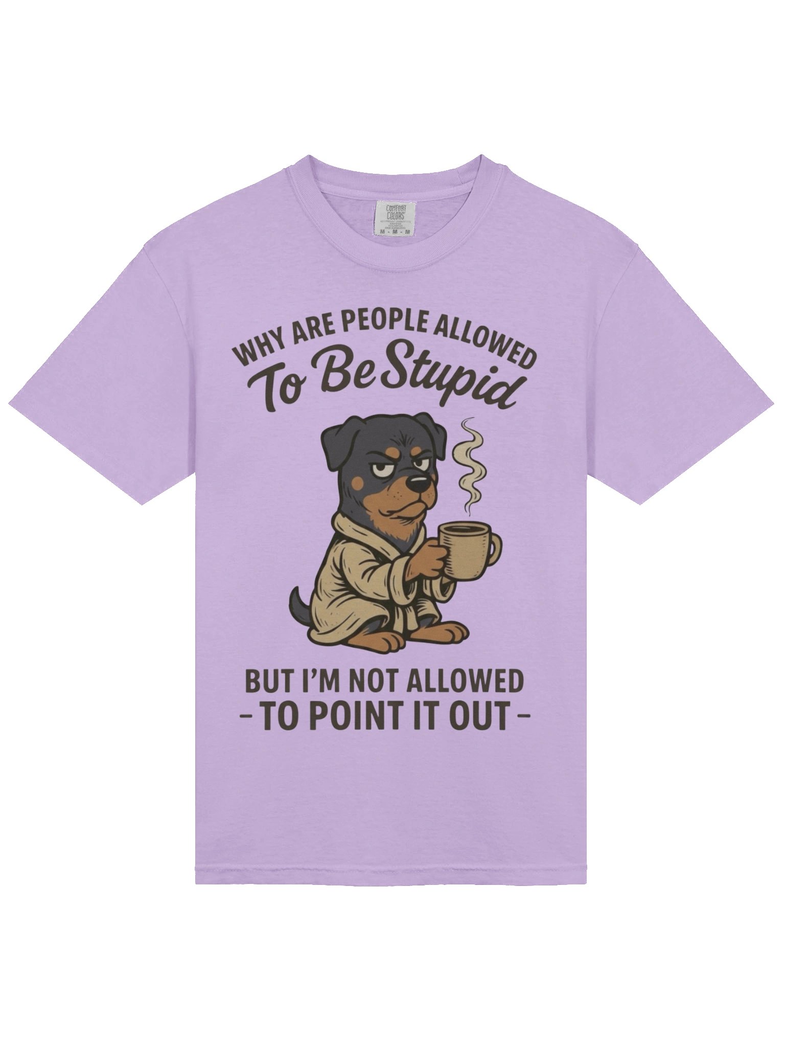 Skeptical Rottweiler Tee product image (22)