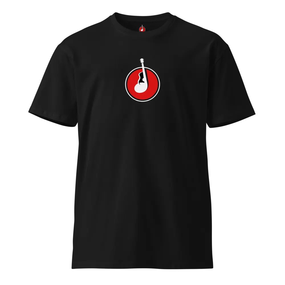 Guitar Music T-Shirt (Black) product image (1)