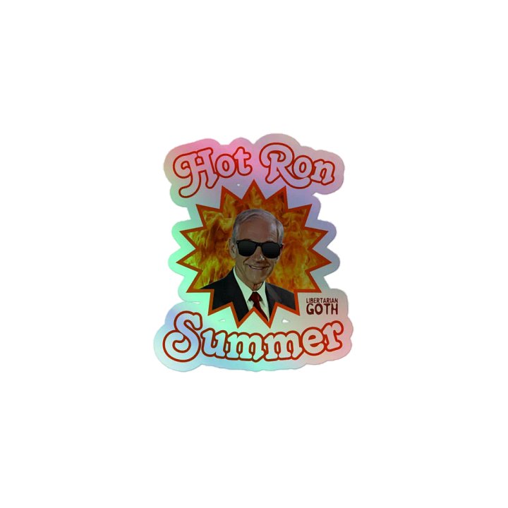 Hot Ron Holographic Sticker Sheet product image (1)