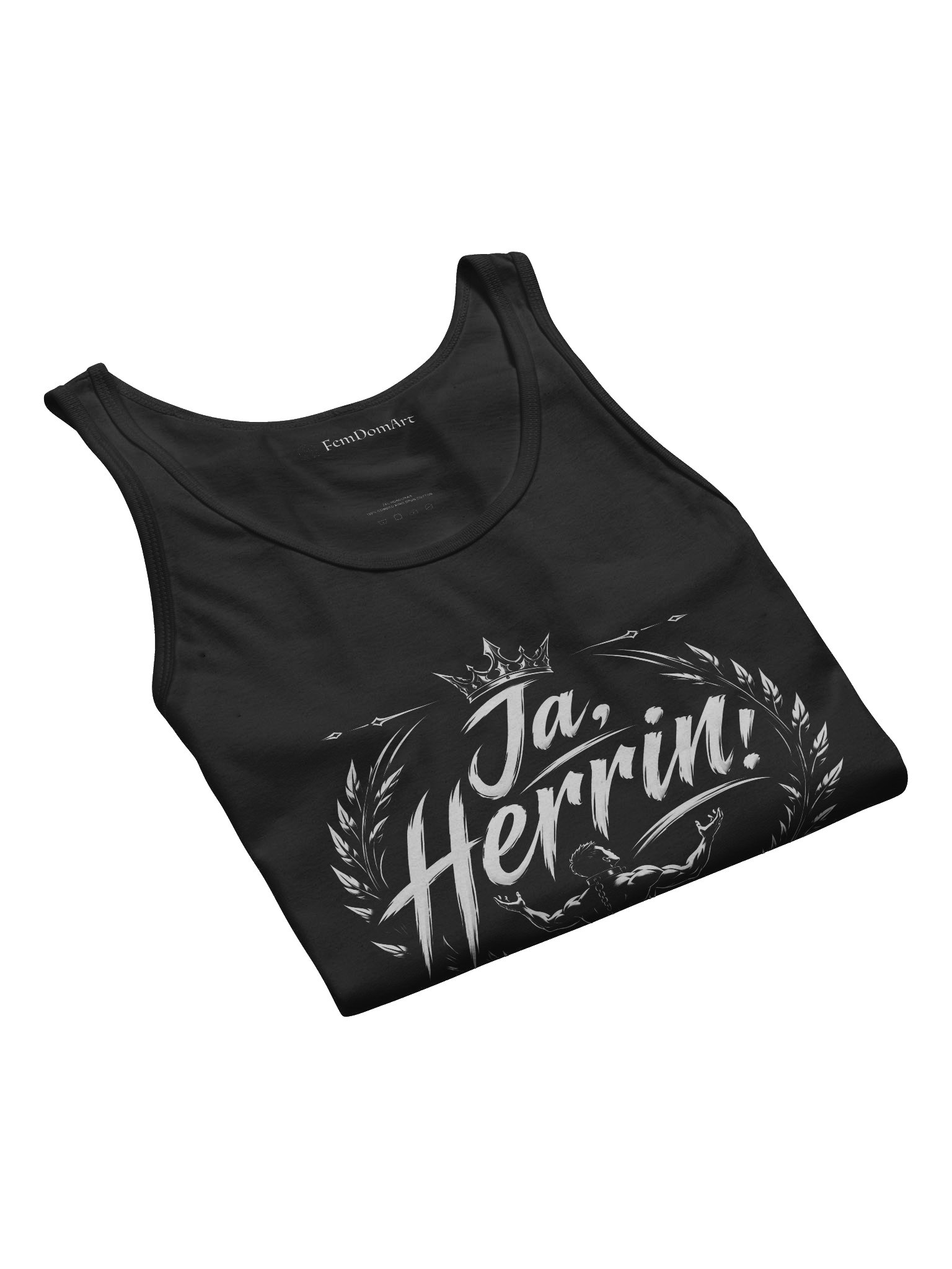 Ja, Herrin! – Geboren, um zu dienen | Dominantes Jersey Tank Top product image (9)