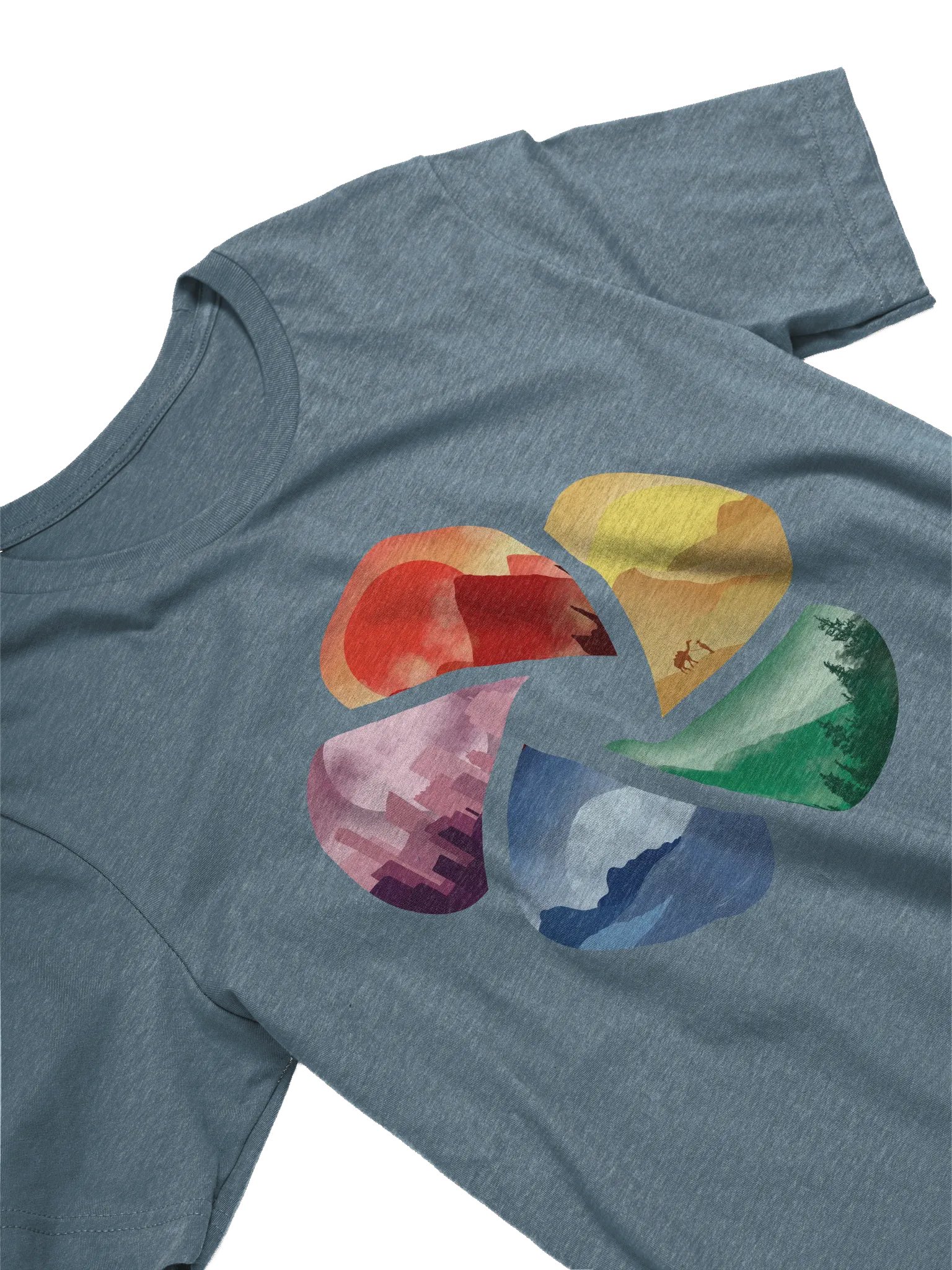Landscape Front Supersoft T-Shirt product image (3)
