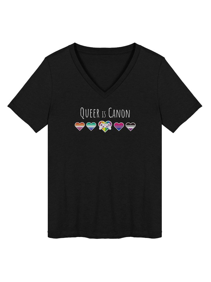 Queer is Canon V-Neck – Orientation Pride Set product image (1)