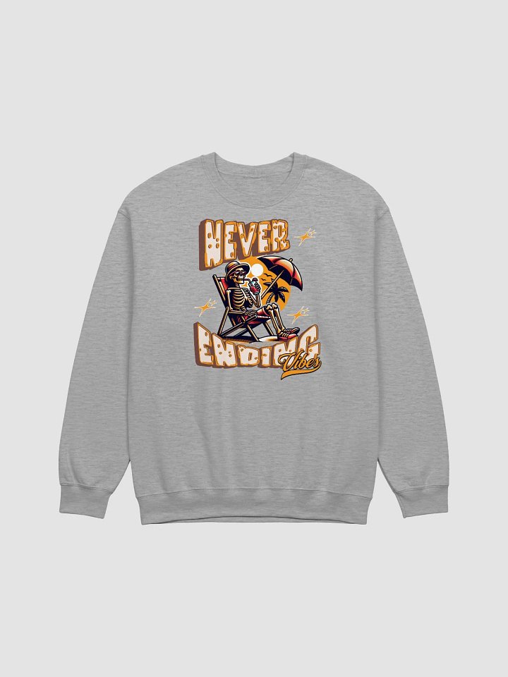 Never Ending Vibes Skeleton Crewneck product image (16)
