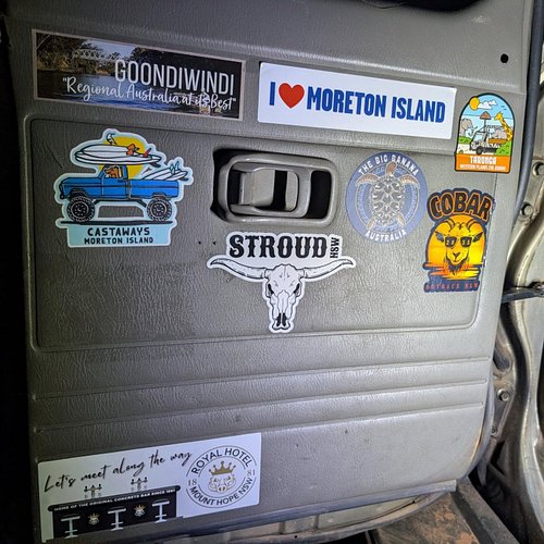 My little sticker collection so far 🔥
Definitely keen to get out, see some new places and get a few more stickers for the col...