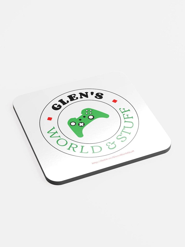 Glen's World & Stuff Glossed Coaster product image (2)