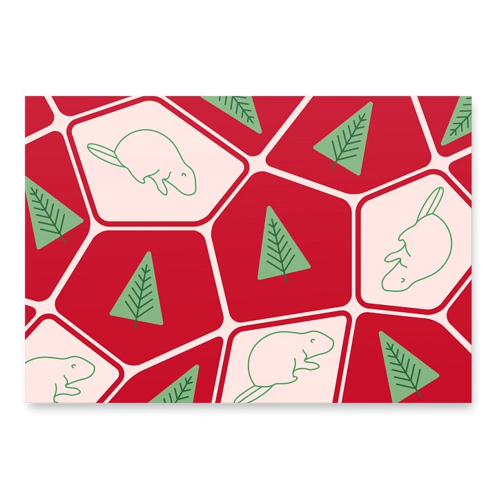 Beaver Icon - Wrapping Paper - Special Christmas Edition product image (1)