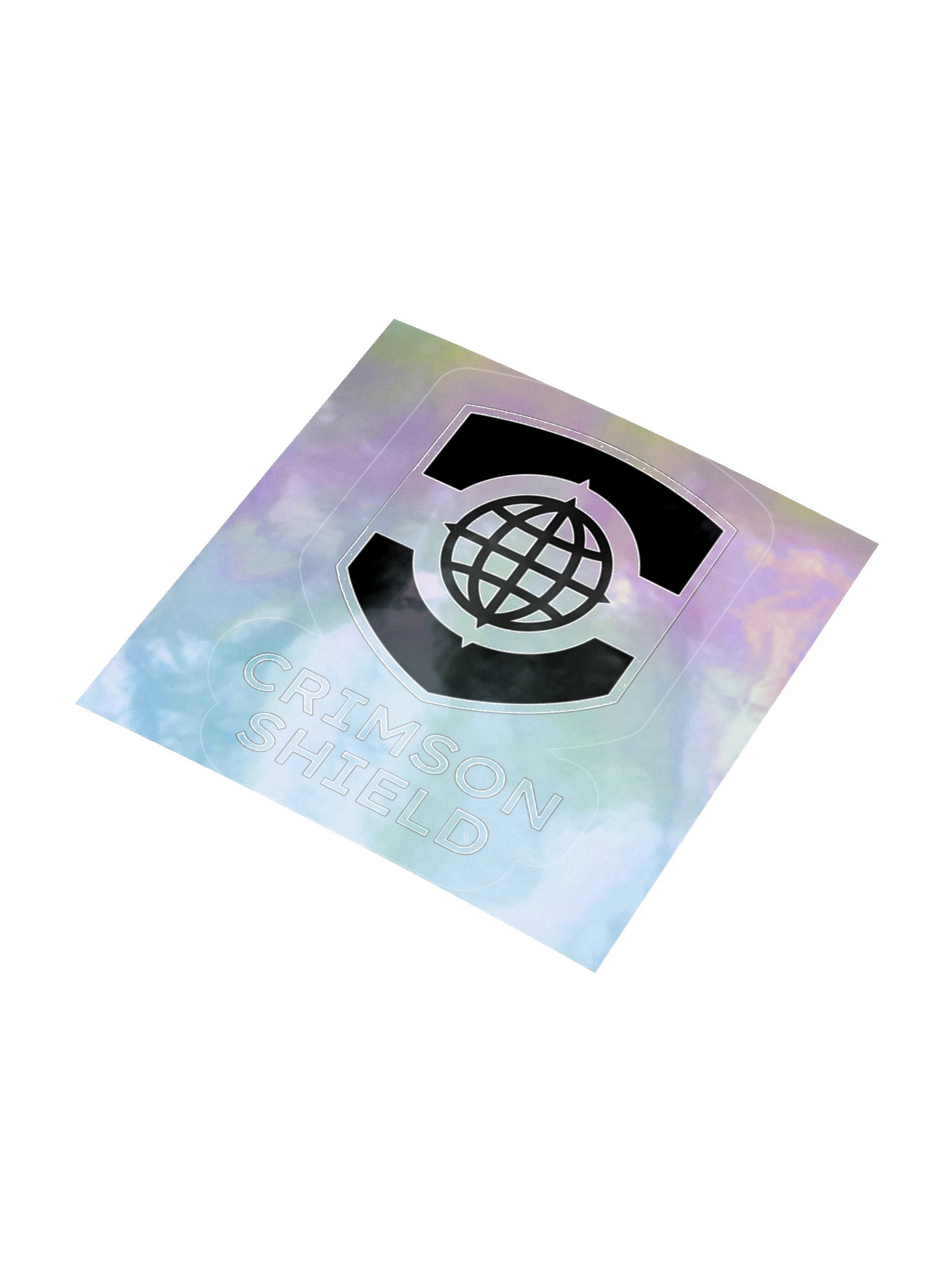 Crimson Shield International Holograhic Sticker product image (3)