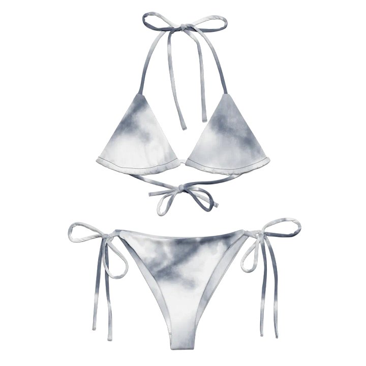 Marbled Clouds All-Over Bikini Set product image (2)