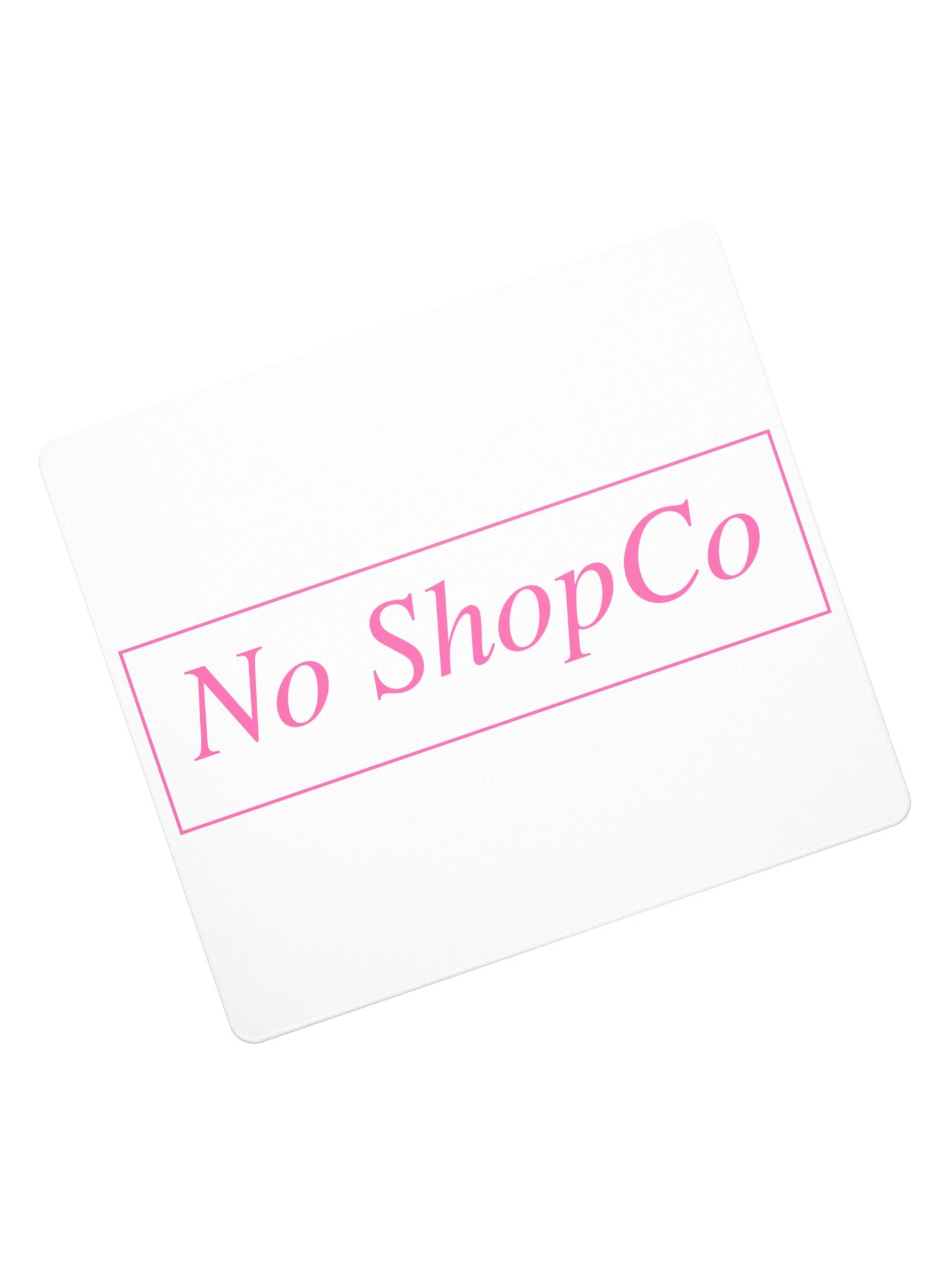 No ShopCo Gaming Mouse Pad - Pink on White product image (7)
