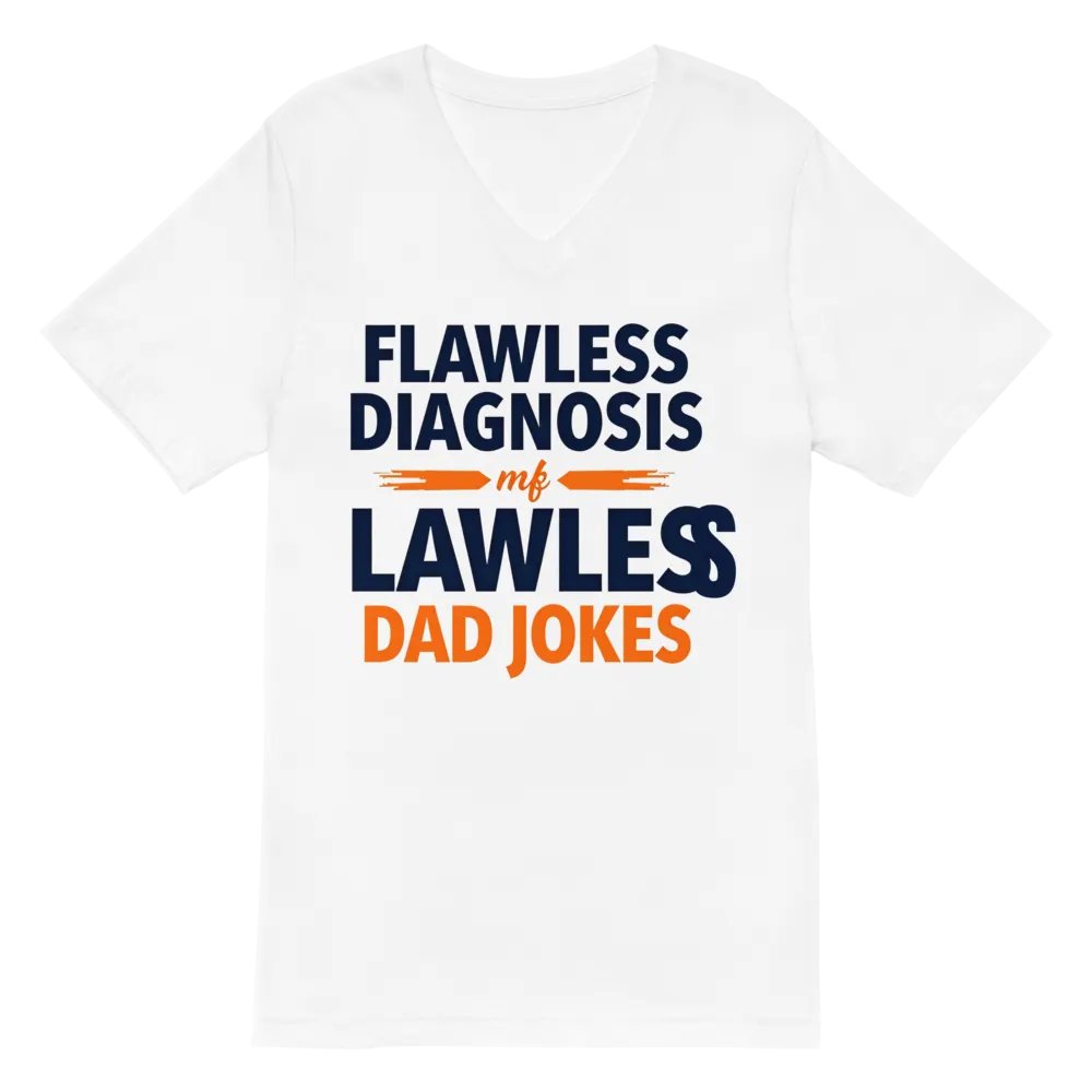 Flawless Diagnosis V-Neck Tee product image (2)