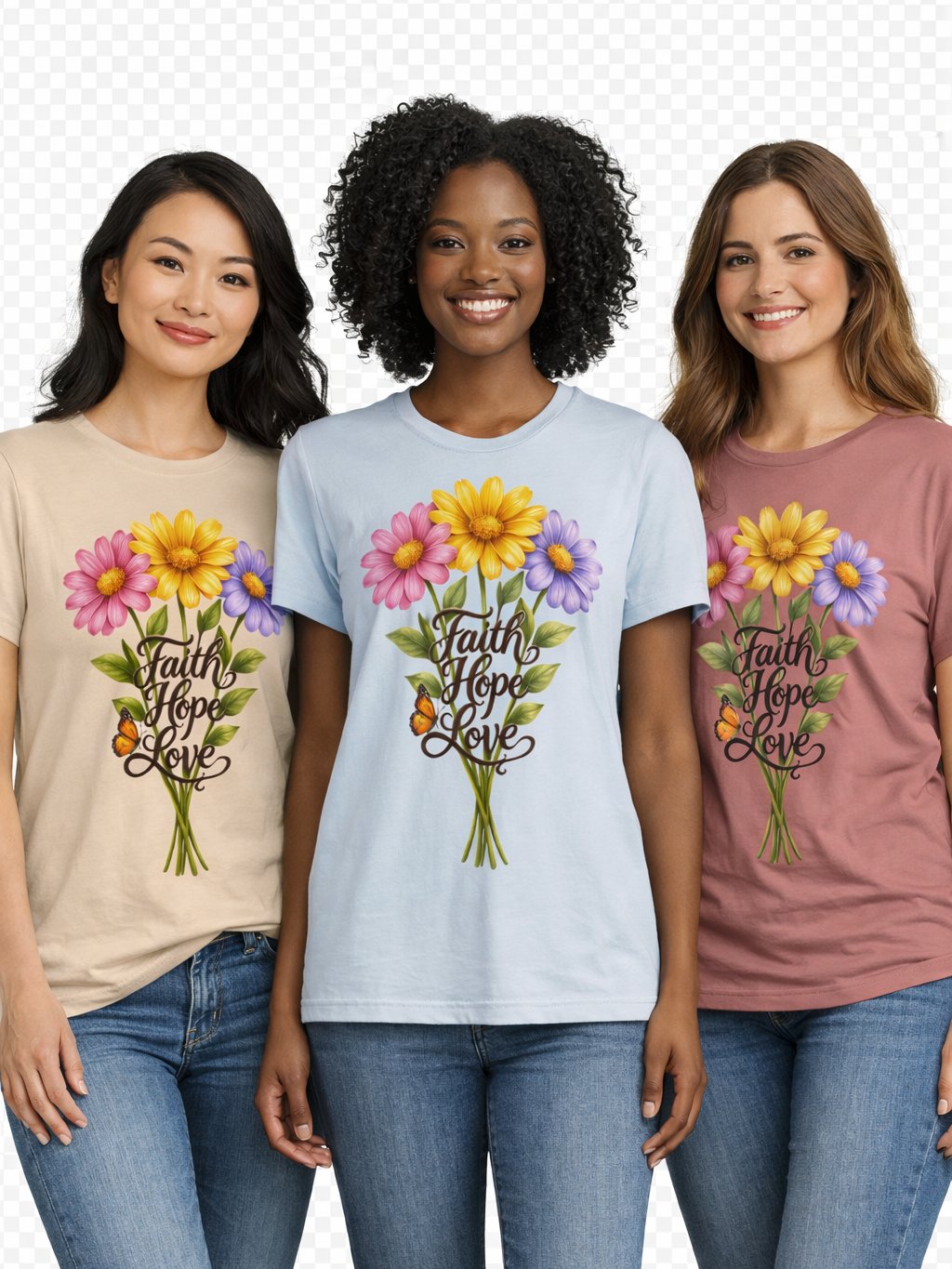 Faithful Blooms T-Shirt product image (79)