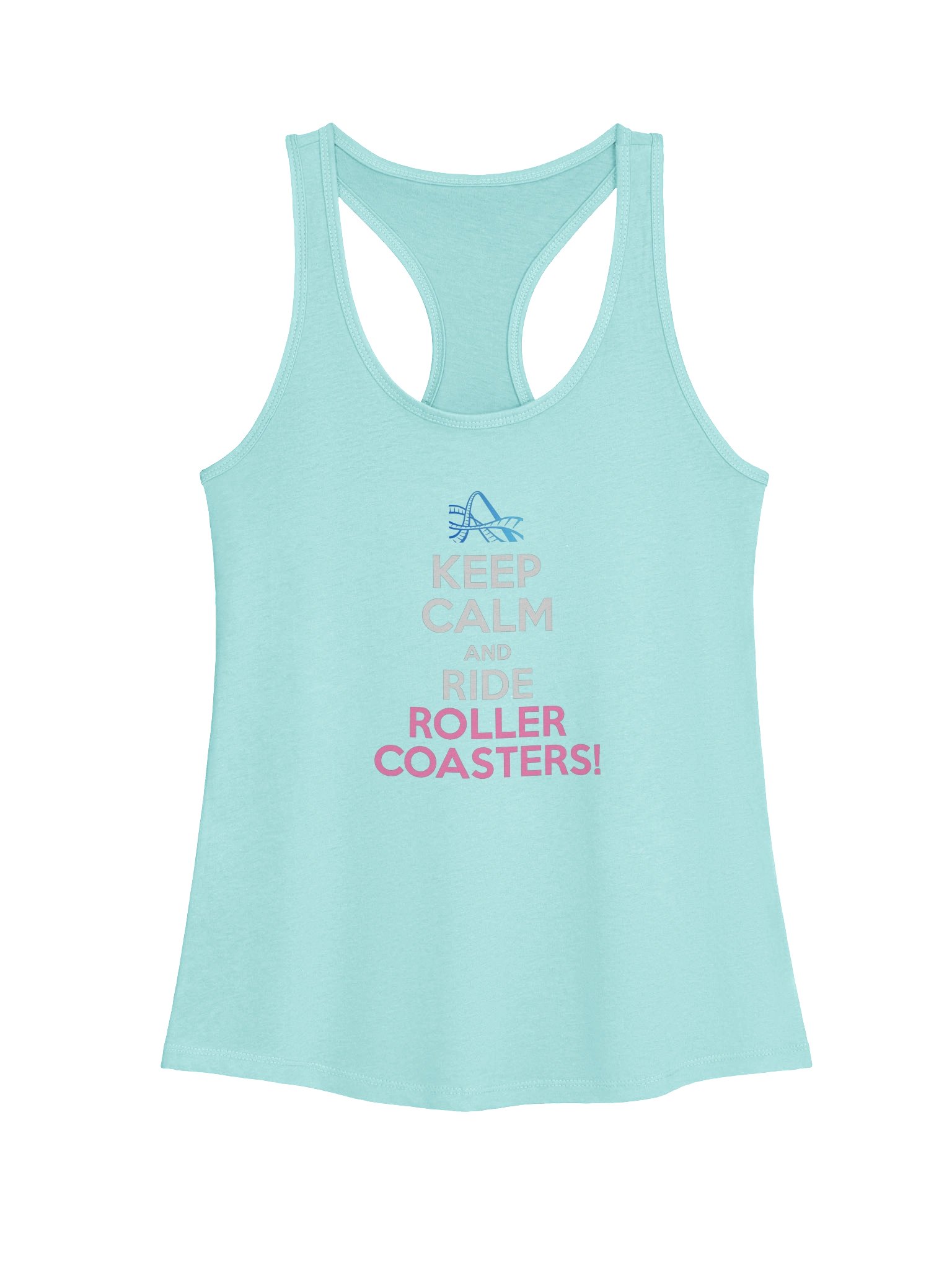 Women's Keep Calm and Ride Roller Coasters product image (1)