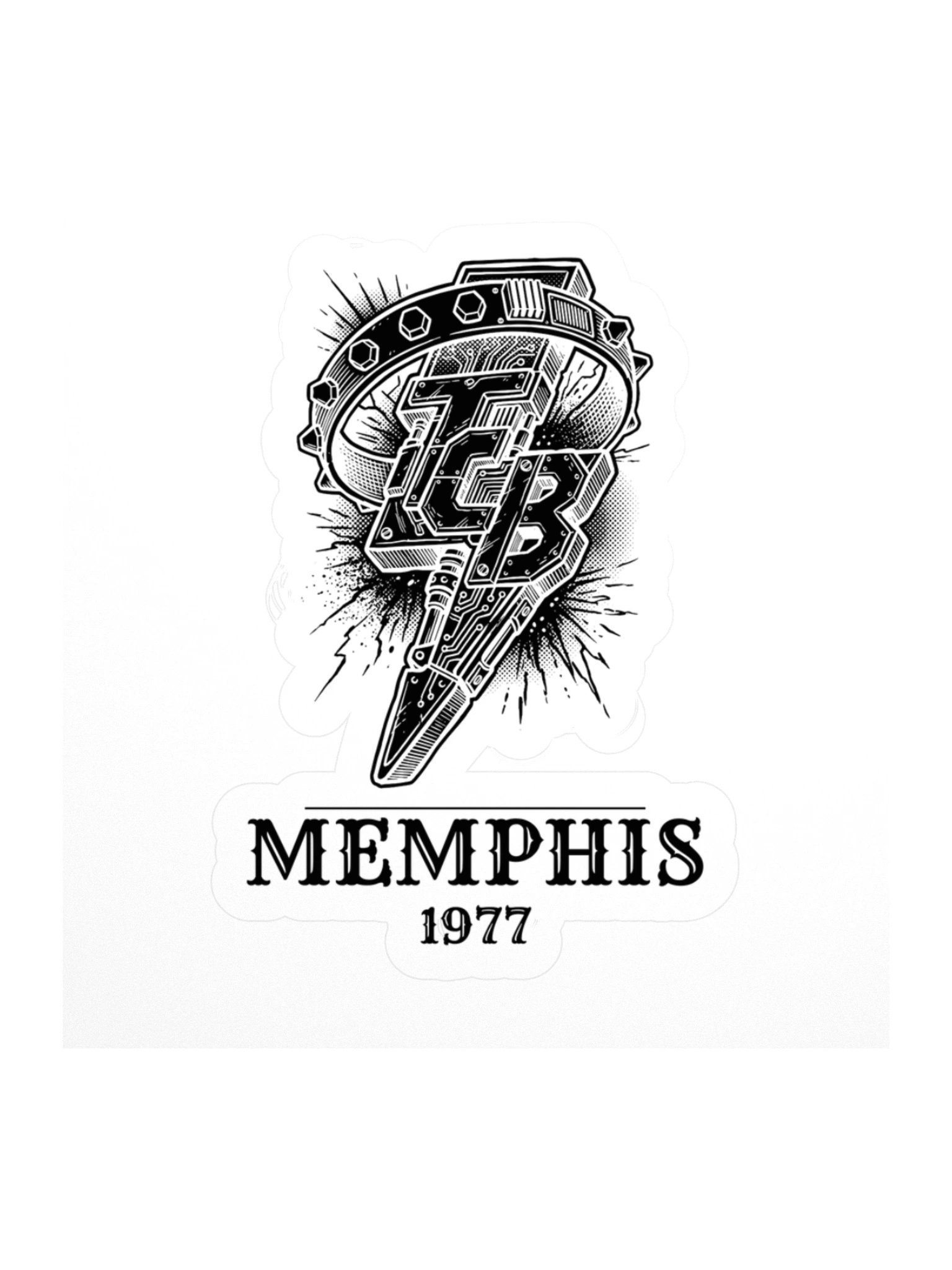 Memphis 1977 — Sticker product image (1)