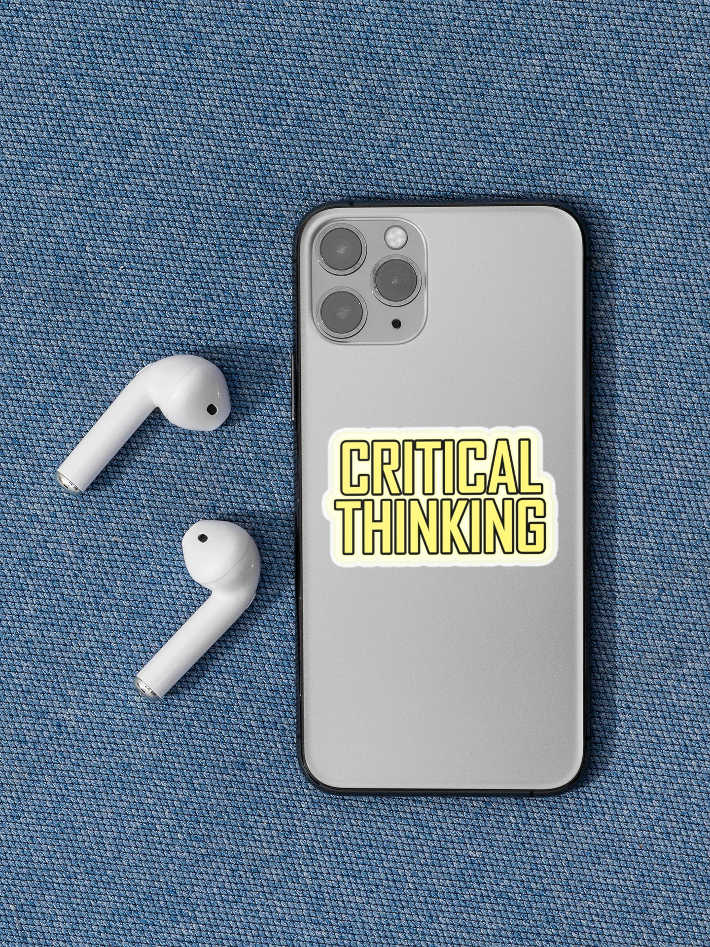Promote Critical Thinking Now Sticker - Political Vinyl Decal product image (2)