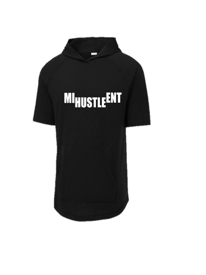 MIHUSTLEENT BRANDED SLEEVELESS HOODIE product image (1)