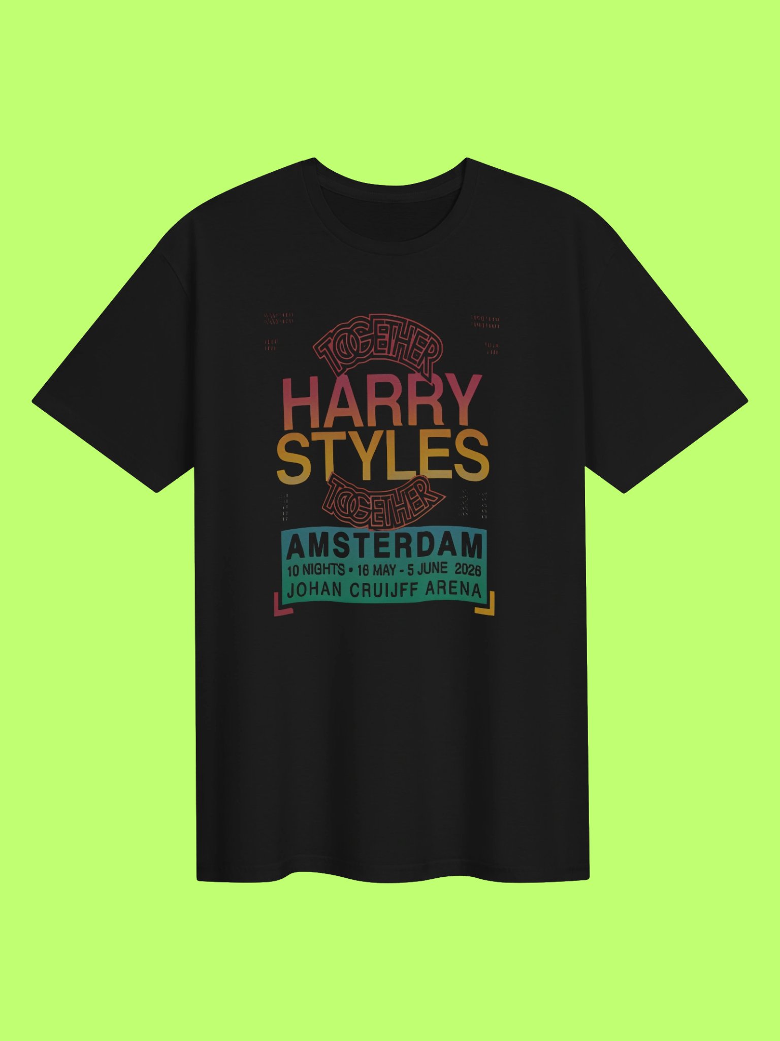 Harry Styles Together Together Tour 2026 Amsterdam Shirt product image (152)