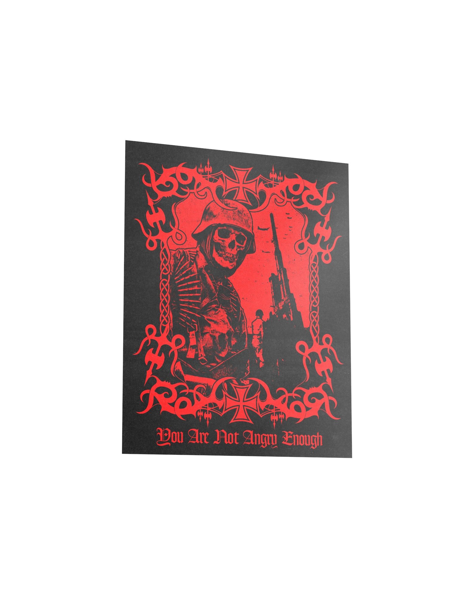 HATE IS OUR STRENGTH POSTER RED product image (8)
