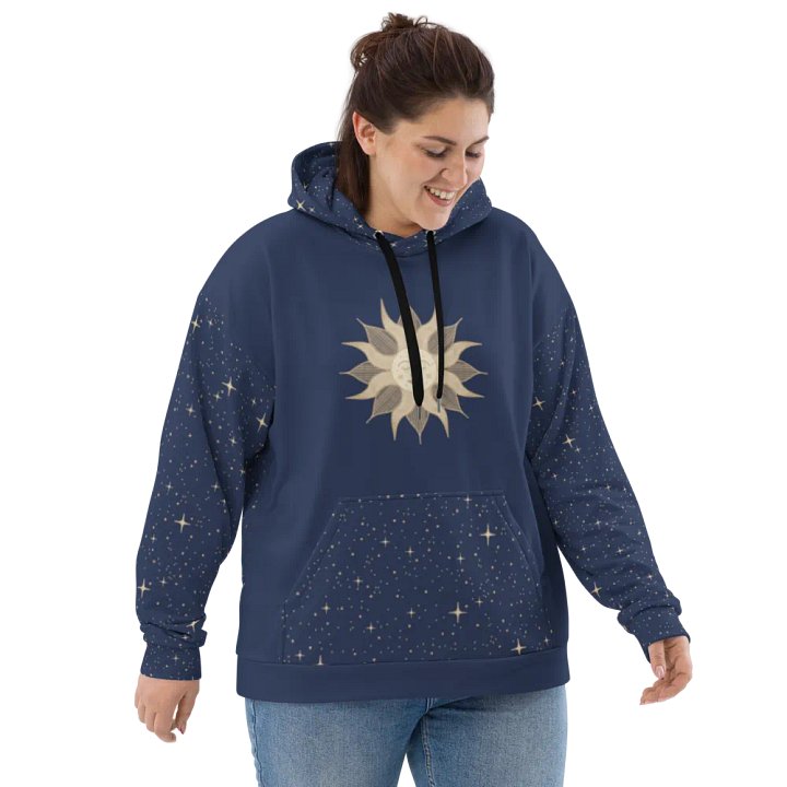 Mystic Sun Starry Night Sky Hoodie product image (1)