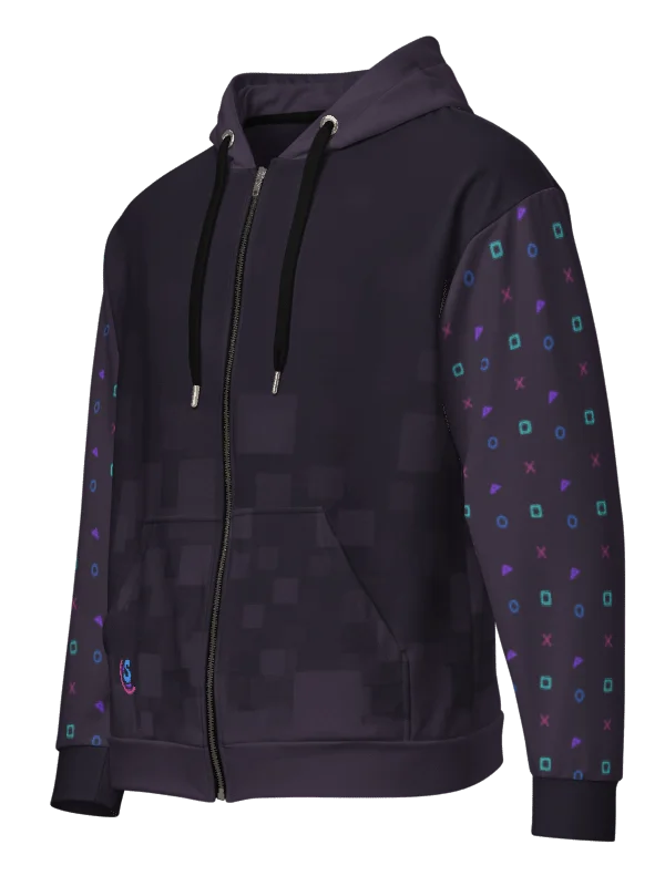 Legally Distinct Symbols Zipup Hoodie product image (2)