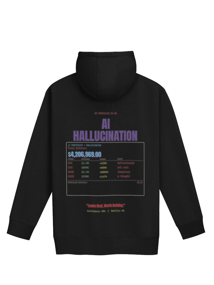 AI Hallucination Portfolio Premium Streetwear Hoodie product image (2)