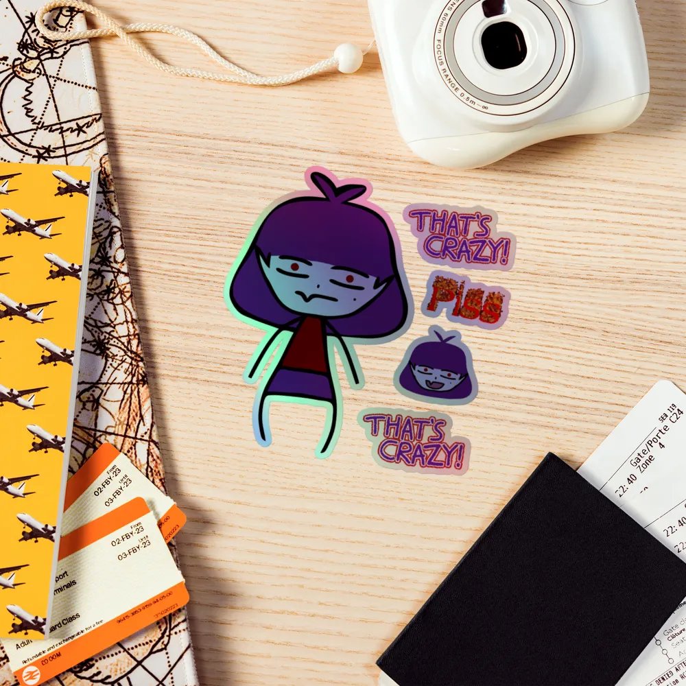 Holographic Tree Sticker Sheet product image (5)