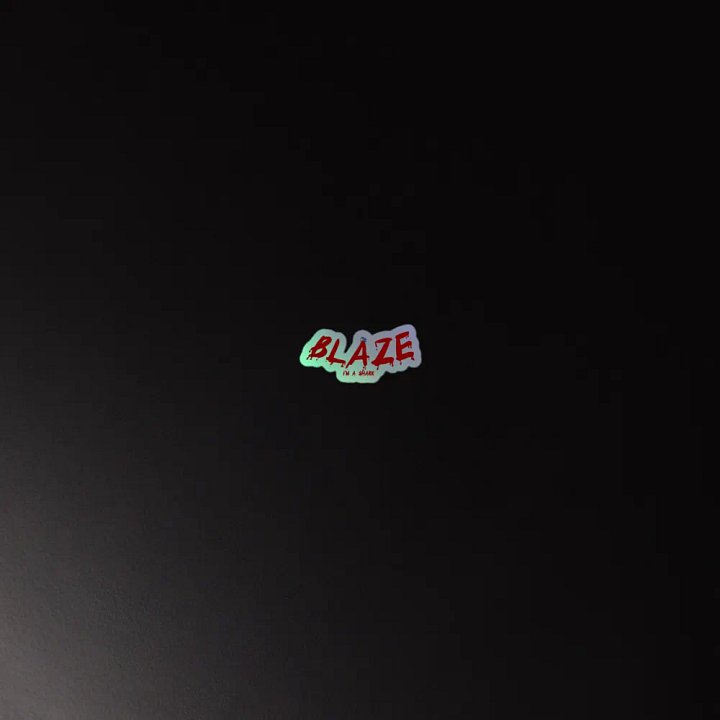 Blaze shark sticker product image (4)