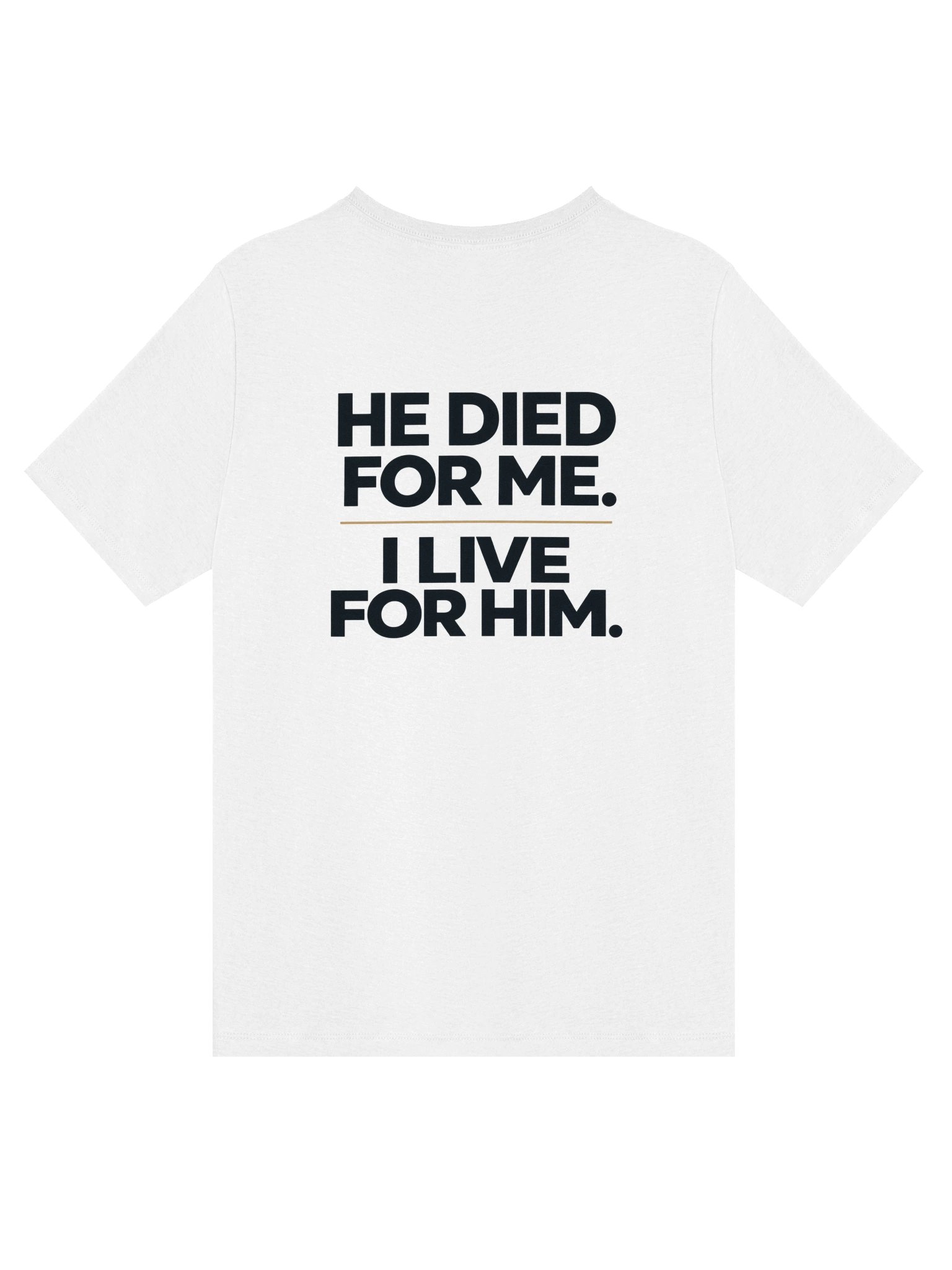 Female V-Neck HE DIED FOR ME - WS product image (4)