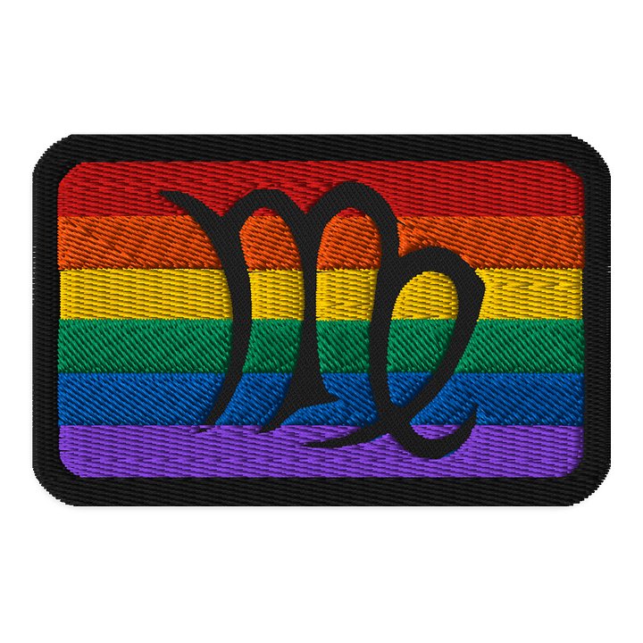 Zodiac Symbols Rainbow Patch - 05 - Virgo product image (1)
