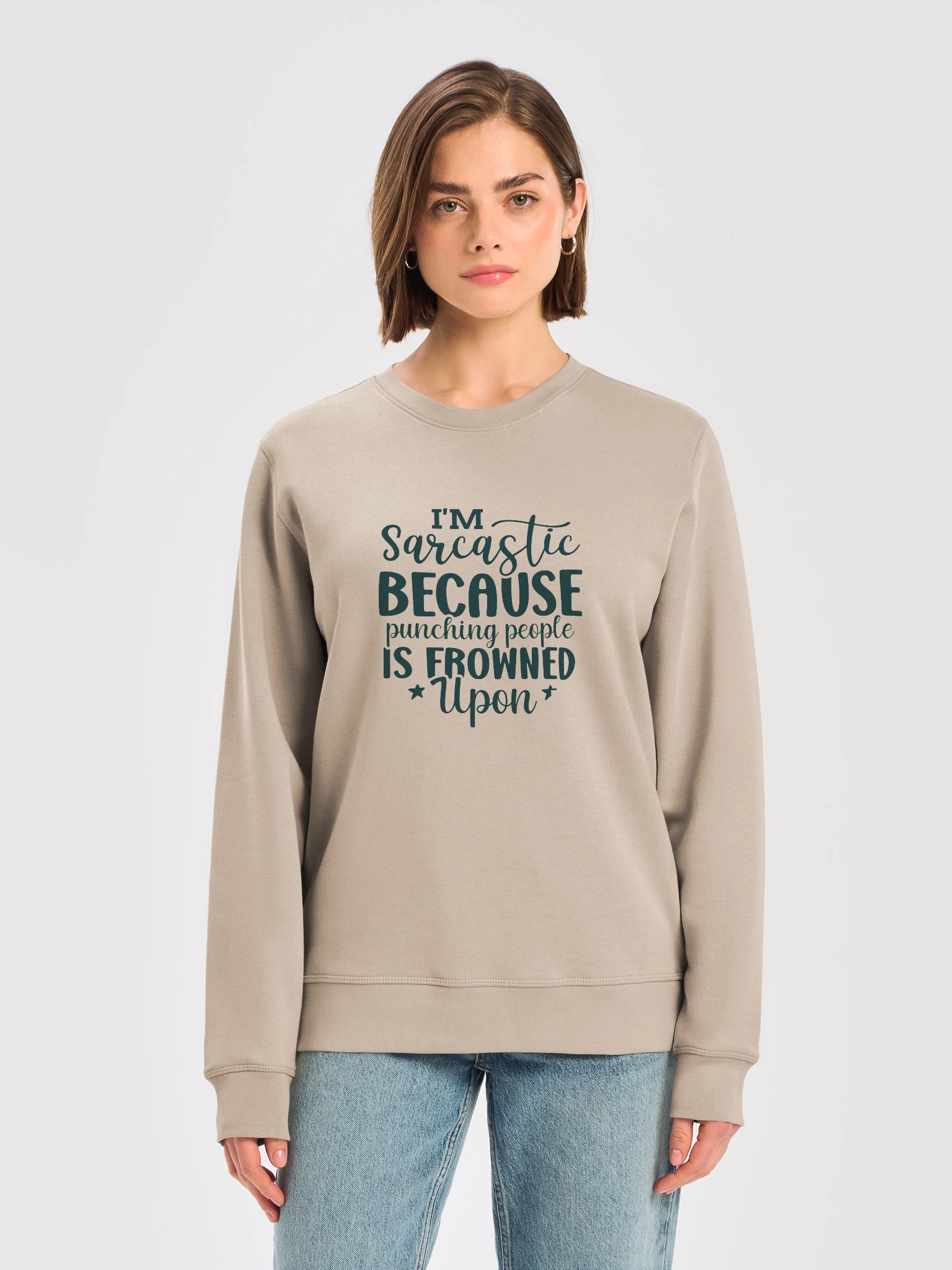Sarcasm Logo Unisex Sweatshirt product image (13)