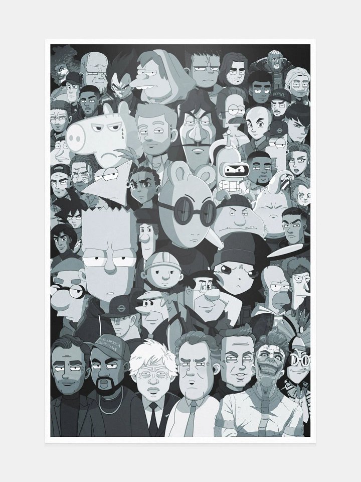 FITS Rap Gods - Black and Grey product image (1)
